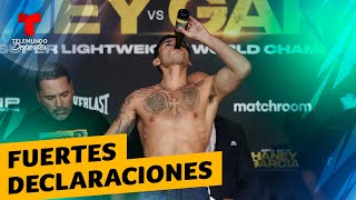 Ryan García acepta haber consumido alcohol y marihuana para su pelea con Haney | Telemundo Deportes