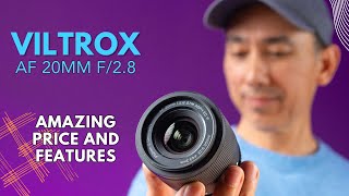 VILTROX 20mm f2.8 Review: Best budget lens for Sony, Great for gimbals