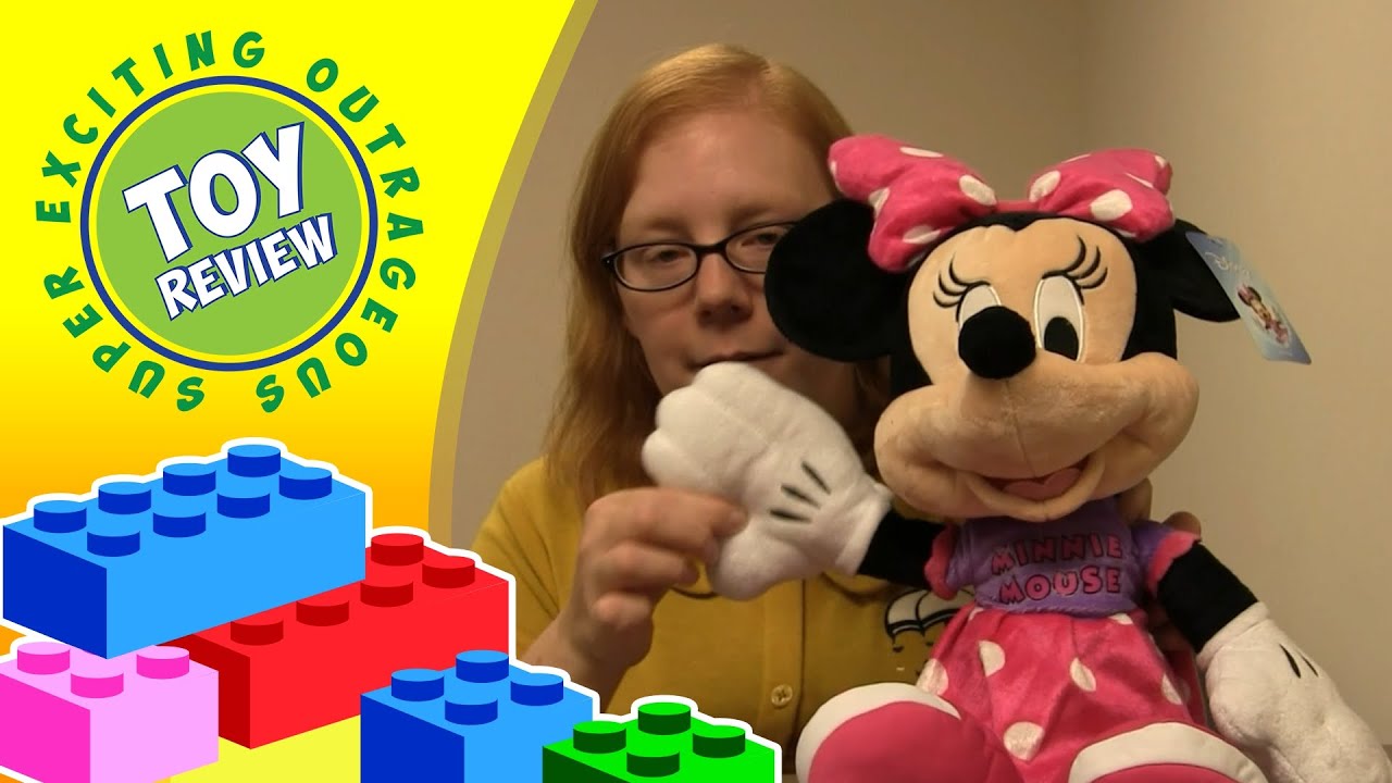 minnie mouse soft toy smyths