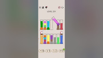 SortPuz Level 231 Walkthrough Solution iOS/Android
