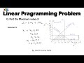 Linear Programming Problem (LPP)| Graphical Method | Objective optimization| OR | Harish Kumar Patel