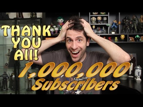 1 MILLION Subscribers! Thank You All!