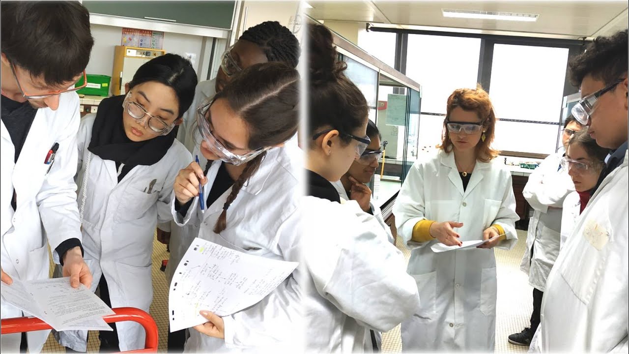 Témoignages de chimistes : projets de BTS Métiers de la chimie au lycée Pierre-Gilles de Gennes