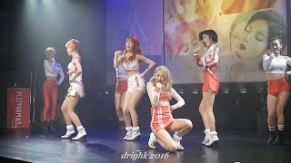 160804 나인뮤지스A(NineMusesA) - 입술에 입술 (Lip 2 Lip) Choreo. [쇼케이스] by drighk 직캠fancam