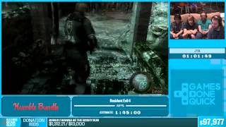 SGDQ 2015 Resident Evil 4 New Game, Professional Mode Speedrun