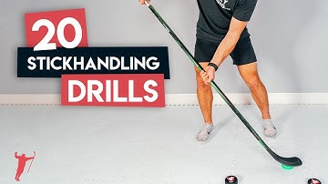 20 STICKHANDLING DRILLS YOU CAN DO AT HOME 🏒
