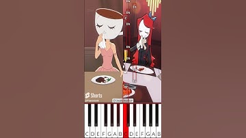 Delicious COMPLETE EDITION | Brainrot Animation (@tieanimation) - Octave Piano Tutorial