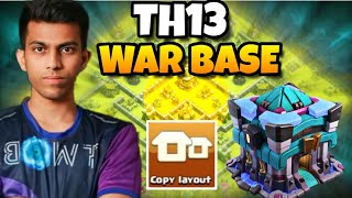 NEW BEST TH13 WAR BASE ANTI 2 STAR WITH LINK 2023/ TH13 ANTI 1 STAR / (Clash Of Clans)