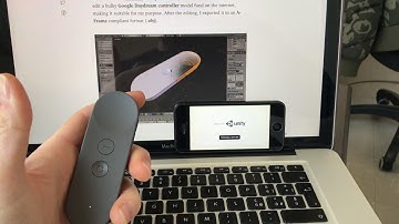 Google Daydream Controller (Running on iOS through Unity3D)