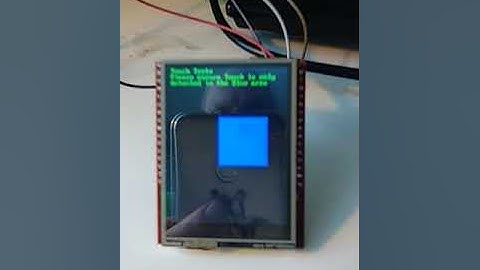4D displays uLCD and Arduino libs controlled by STM32 board