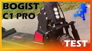 Test trottinette électrique Bogist C1 pro, étanche IP64, pour moins de 600€