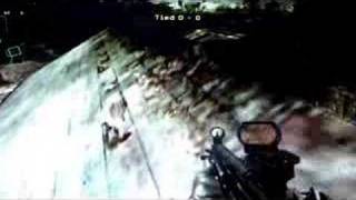 CoD4 PS3 Overgrown - Roof Sniping