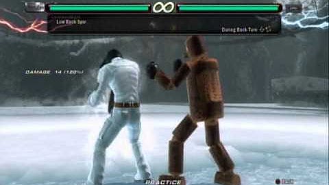 Tekken 6 -- Lei Wulong Command List (Reuploaded)