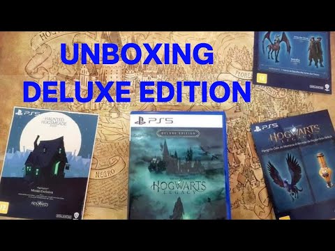 Hogwarts Legacy Deluxe Edition (UNBOXING) 