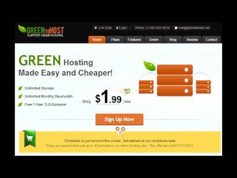 No.1 Green Hosting - GreenToHost