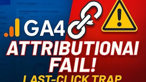 GA4 Attribution - Is not actually DDA but Last Click - Proof