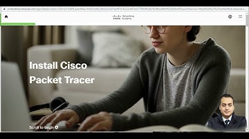Cisco Packet Tracer download and install steps - how to escape log-in step on start