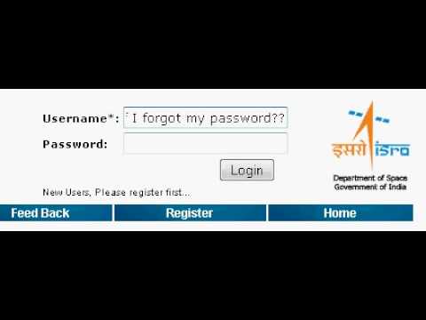 ISRO Bhuvan Login Horror Part 2