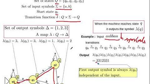 ToC14 Moore and Mealy Machines