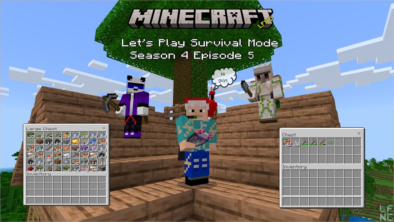 Minecraft Let's Play Survival Mode Season 4 Episode 5 - YouTube