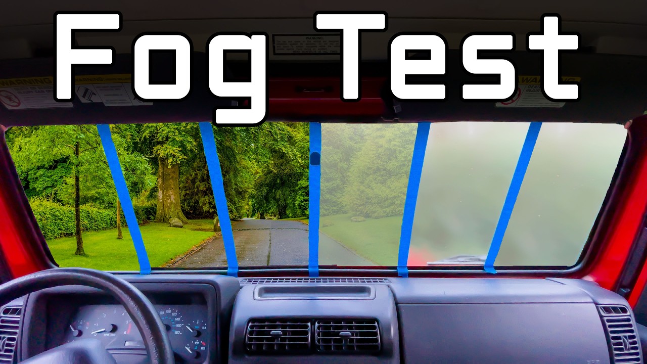 How to Stop Car Windows from Fogging Up (ULTIMATE TEST)