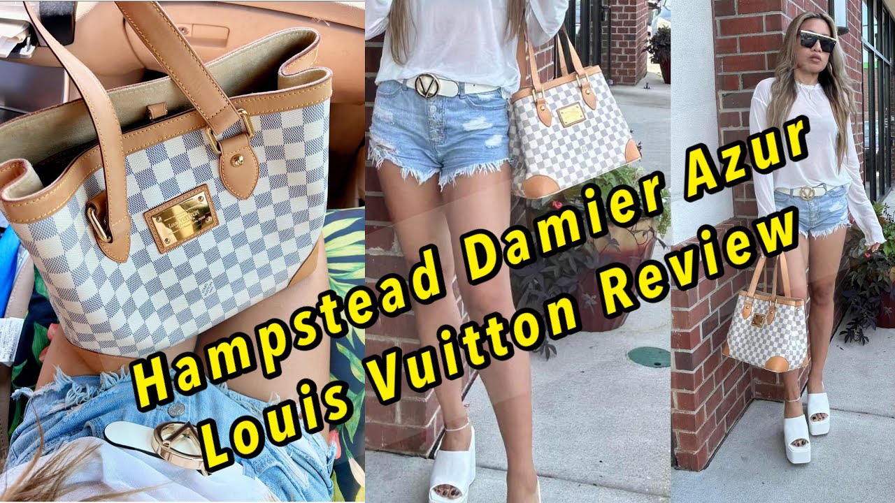 Louis Vuitton Damier Azur Hampstead PM QJB09R0SWF483