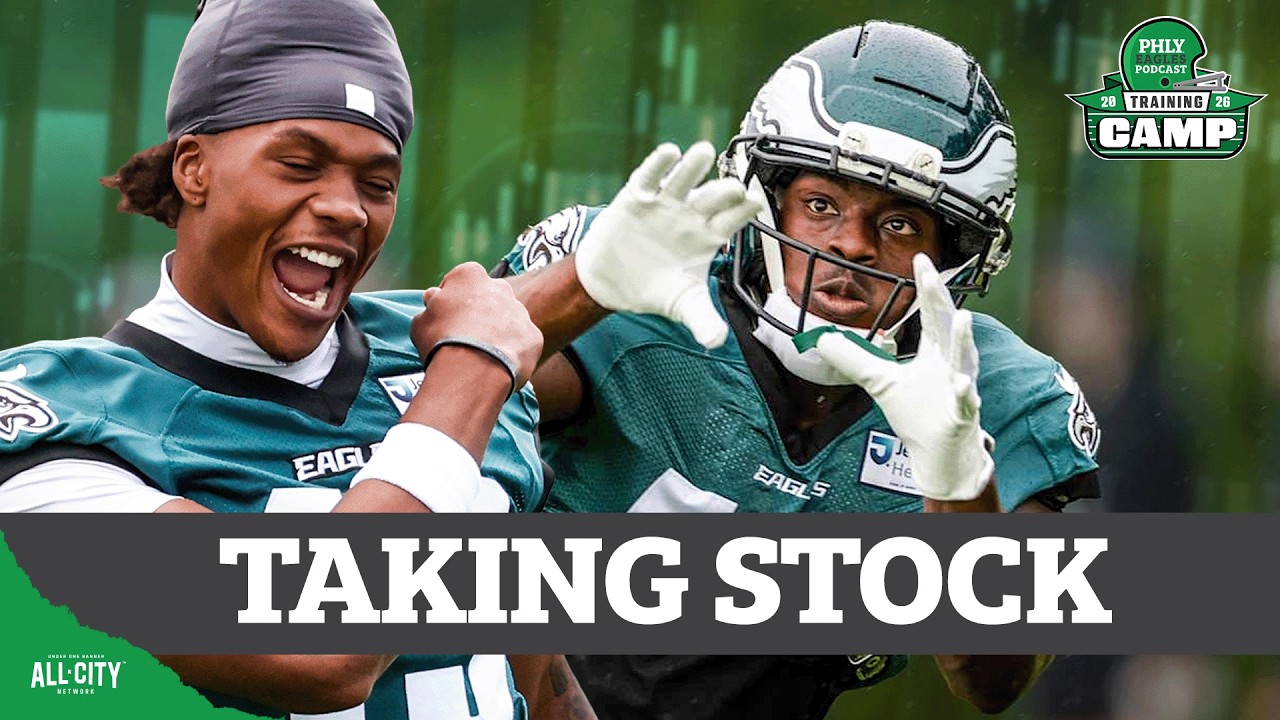 Eagles Training Camp, Day 6: Darius Cooper, Dontayvion Wicks Moving Up WR Depth Chart | PHLY Eagles