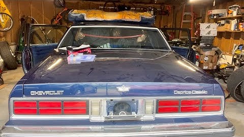 INSTALLED NEW LED 3RD BRAKE LIGHT ON MY 2 DOOR BOX CHEVY ‼️‼️‼️