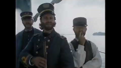 "Ironclads" (1991) - All scenes with the C. S. S. Virginia/Battle scenes