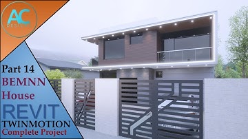 BEMNN House | Part 14 | Complete Step By Step Project | Revit and Twinmotion Tutorial