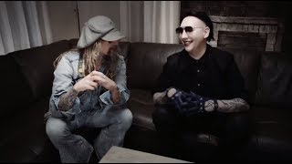 Marilyn Manson e Rob Zombie sobre ouvirem a música um do outro pela primeira vez (2018)