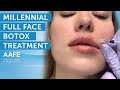 Classic Millennial Full Face Botox Treatment | AAFE