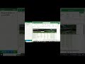Excel Merge & Center Trick: Format Titles Perfectly in Seconds! #excelshorts #spreadsheetmagic