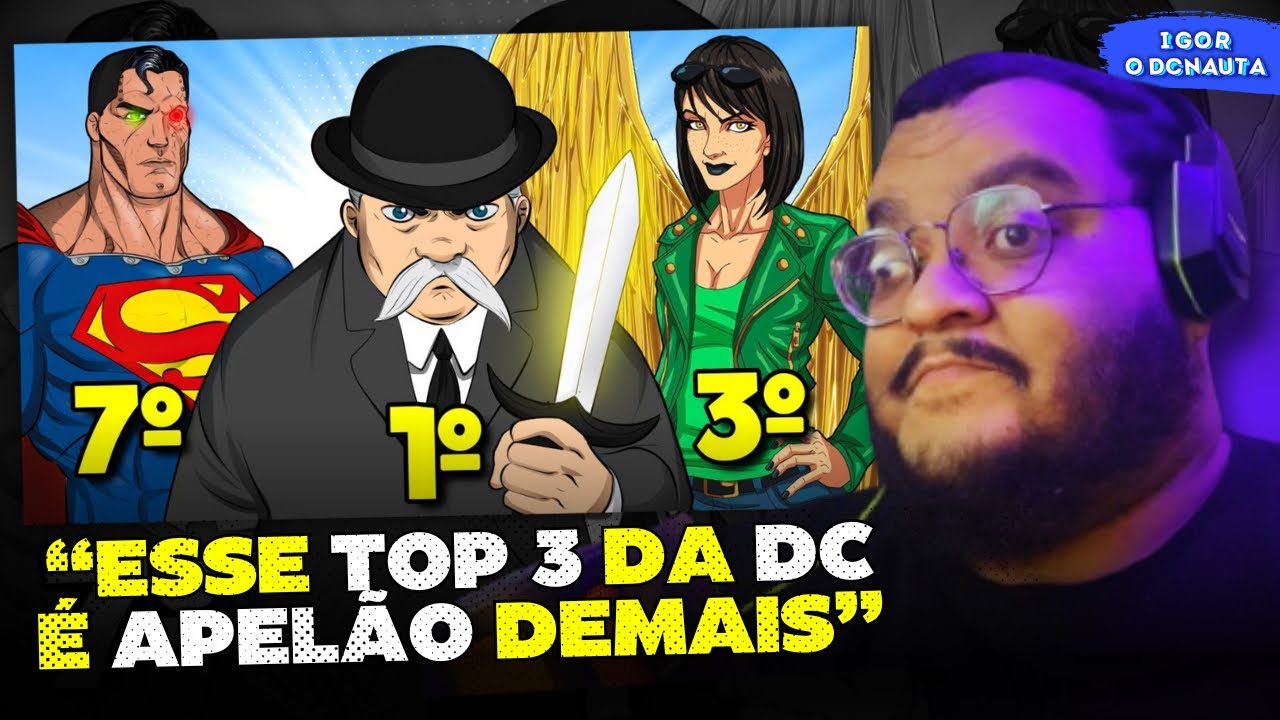 REACT - OS PERSONAGENS MAIS PODEROSOS DA DC (Ultra Nerd)
