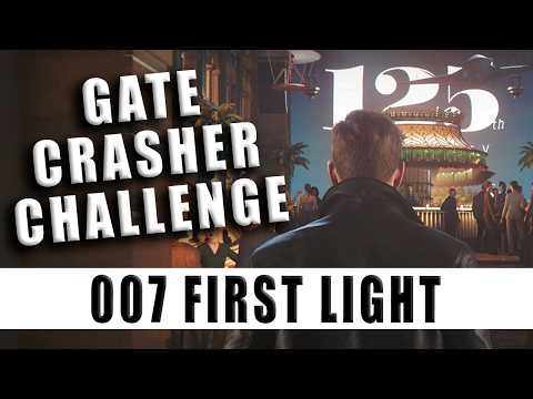 Gate Crasher challenge 007 First Light - Enter the Gala without a ticket Gate Crasher