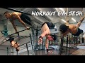 ТРЕНИРОВКА ВОРКАУТ ЭЛЕМЕНТОВ В ЗАЛЕ | Учу Бэк Ту Бэк | Workout Gym SESH