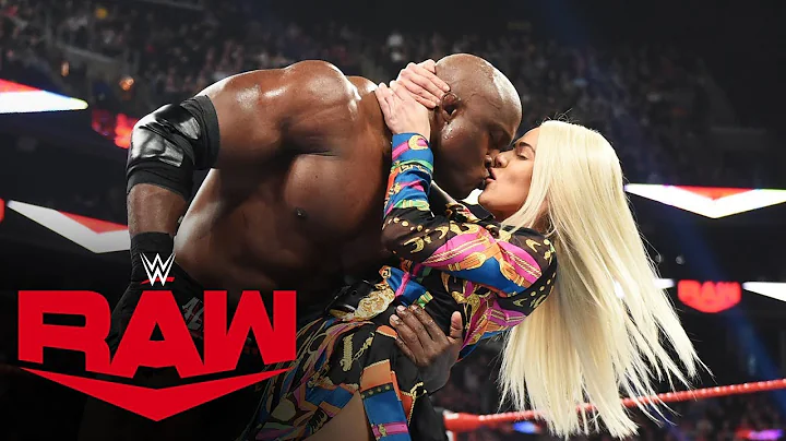 Lana kisses Bobby Lashley after revealing her divo...