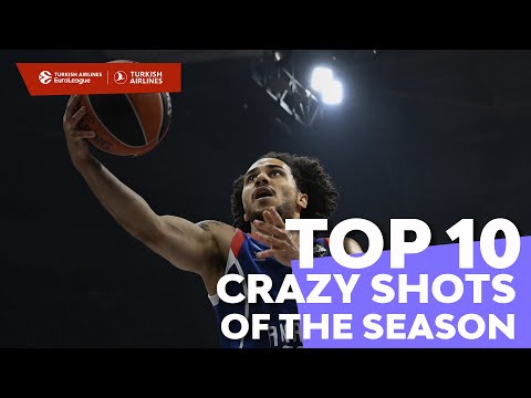 Top 10 Crazy Shots | 2021-22 Turkish Airlines EuroLeague