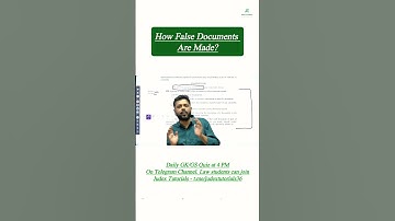 How False Documents Are Made | BNS Section Explained #bns