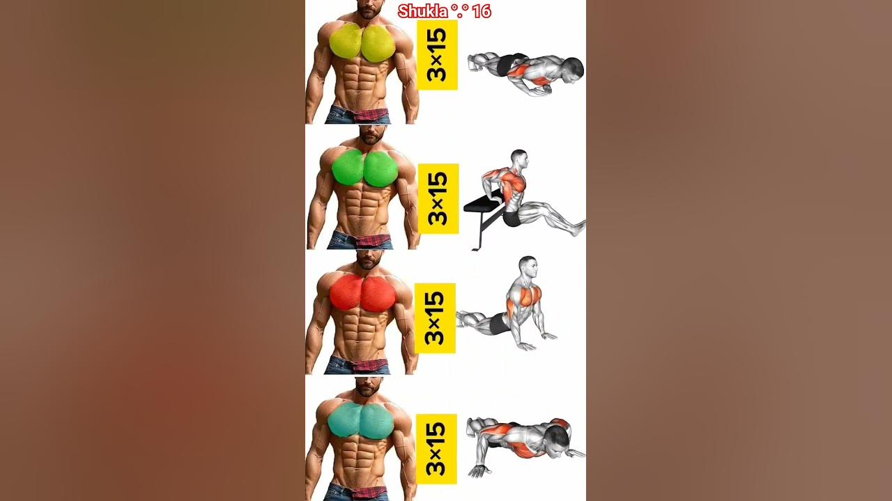 Workout 4 Sets 12 ..10 .. 8 .. 6 ..Reps Shorts Youtube 
