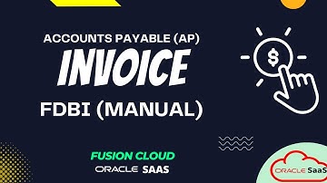 How to Import Accounts Payable AP Invoice with FBDI | Oracle Fusion Payables | ERP Cloud, SaaS
