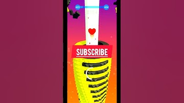 Smooth Stack Ball Gameplay🔥|#stackball #stackballgame #viral #games #trending #shorts #gaming