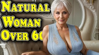 NATURAL Old Woman Over 60! SECRETS of Timeless Beauty