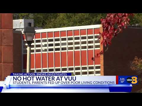 Some Virginia Union University students without hot water for 2 weeks