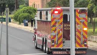Pgfd Rescue Squad 814 Responding 2X
