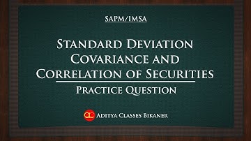 Portfolio Analysis | Expected Return, Standard Deviation, Covariance & Correlation