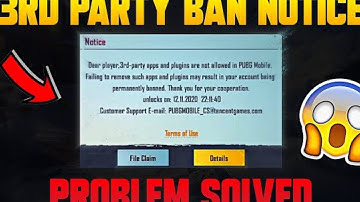 How To Fix 3RD Party Ban In Virtual No Root/Root | Fix 3RD Party Ban10mint 1day ban In Virtual