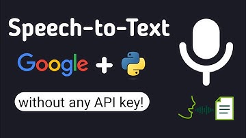 Python Speech Recognition Tutorial - For Beginners