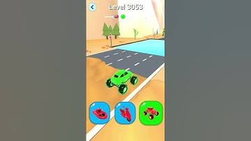 Shape shifting2 game level #3053   hyper casual game #shapeshifting  #gameplay #gaming #shortvideo