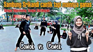 Sambung Keras Srikandi PSHT Cantik vs Cowok Tanpa Ngemong